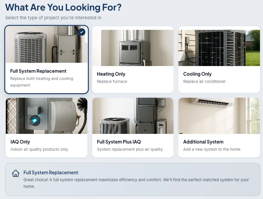 Comfort Advisor — What are you looking for