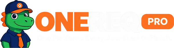 ONEREQ PRO — One Platform. Every Job. Start to Finish.