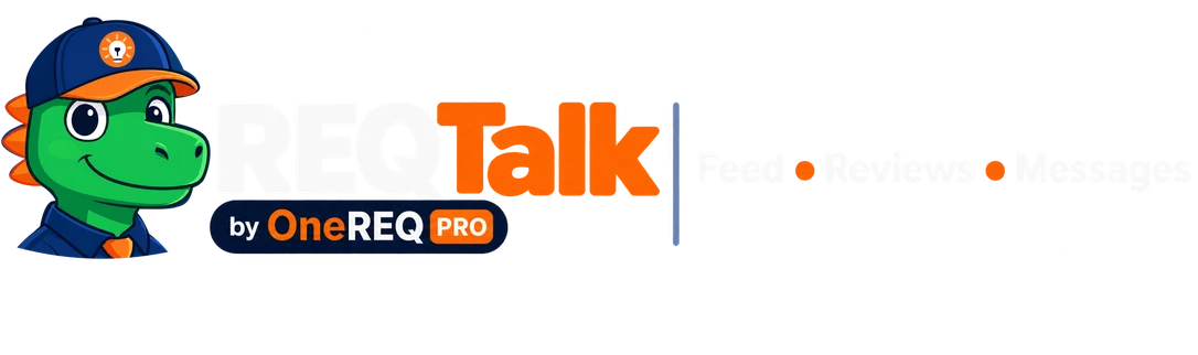 REQTalk by OneREQ PRO — Feed, Reviews, Messages