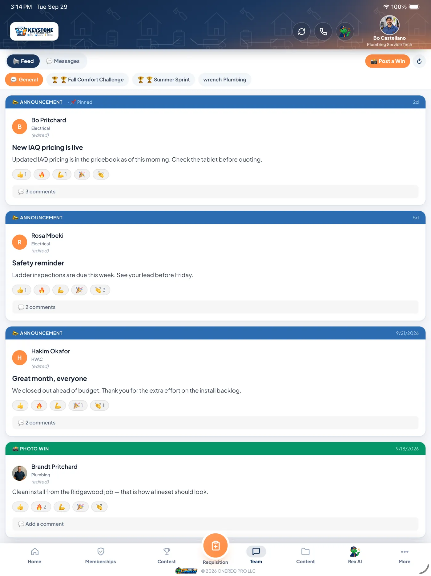 Team Hub